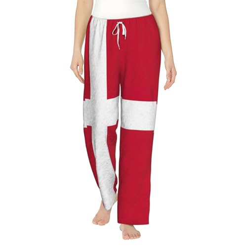 Pantalon de pyjama flanelle femme avec taille élastique