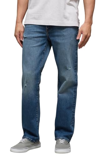 Image of American Eagle Men's Everyday Denim Airflex+ Original Bootcut Jeans with Sustainable Cotton