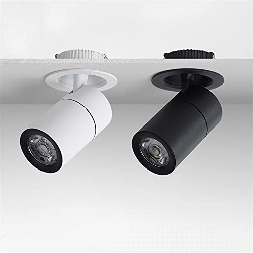 Focos LED empotrables de aluminio con acabado premium para techos modernos 4