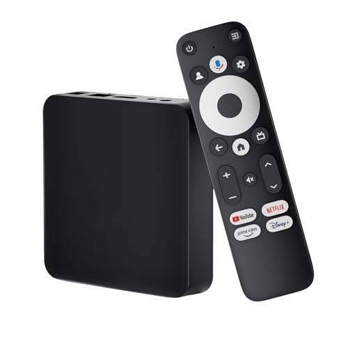 Streaming Box GD2 4K HDR Smart Google TV Player | Dolby Atmos | WiFi LAN USB | Chromecast | Netflix | Prime Video | Disney+