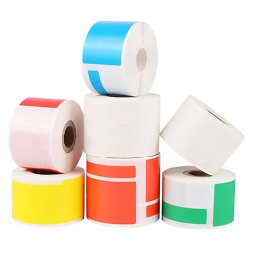 Étiquettes de câble auto-adhésives imperméables, rouleau 100 marquages fil orange anti-bave - 4