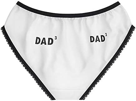 Dad Cubed Panties, Dad Cubed Underwear, Briefs, Cotton Briefs, Funny Underwear, Panties For Women