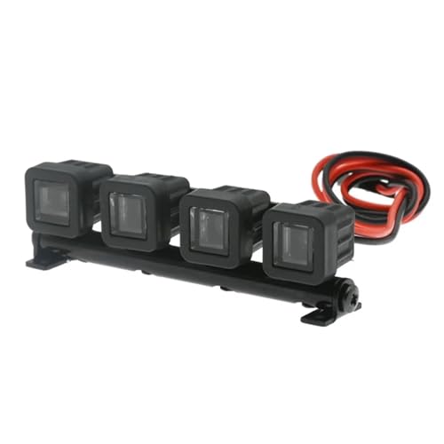 Luces vehículo RC Axial SCX24 FMS FCX24 mini coche trepador 1/18 1/24