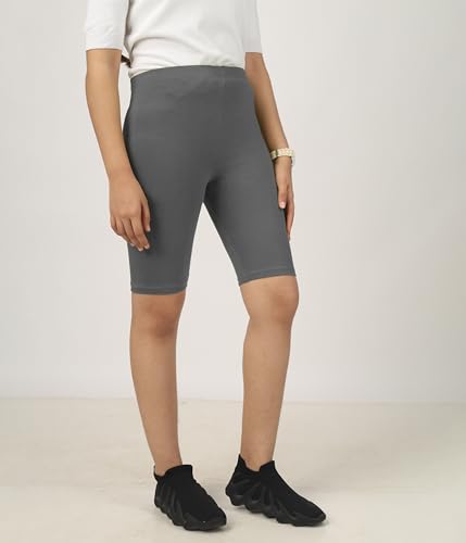 Image of KYDA Kids Girls's Stretchable Anti Bacterial Cycling Shorts, Yoga & Workout Gym Shorts