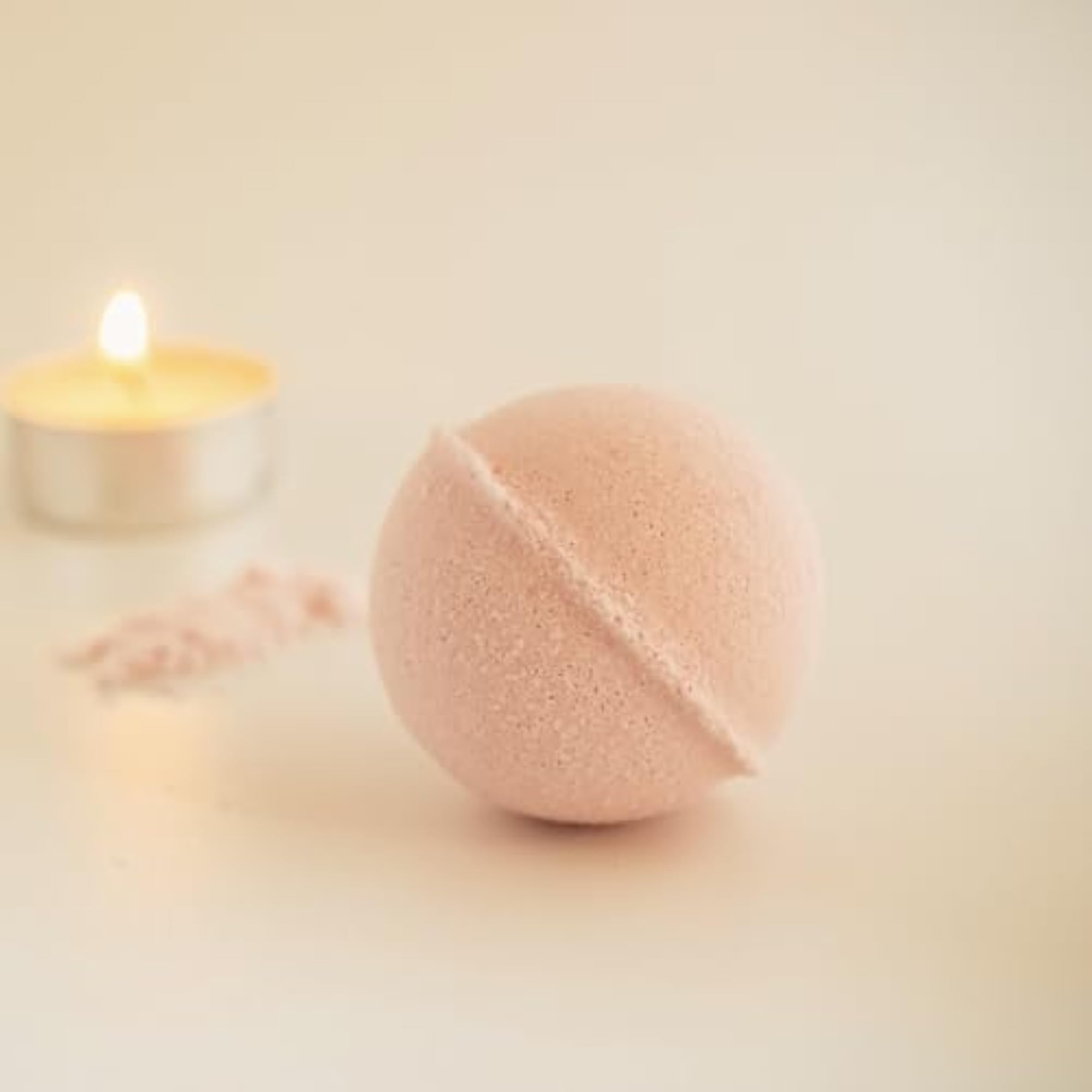 Large Rose Essential Oil Bath Bomb, 300g
