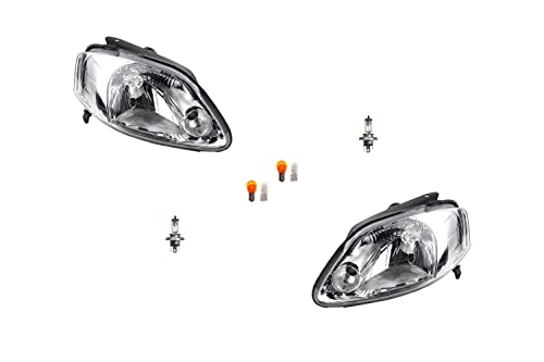 Johns, passend für VW Fox Scheinwerfer 5Z 04/05-12/06 Neuwa. + Leuchtmit. Set li. rech.