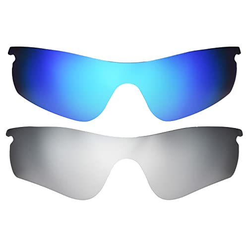 Verres Oakley Radarlock Path bleu titane contre l'éblouissement en taille unique