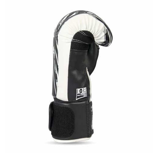 Image of Mauzer Tribal Shadow Fighter Series Boxing Gloves for Training & Sparring Injected EIA Foam Padding Breathable Dry Effect Ventilated Palm Secure Thumb Lock Fit Rigid 3 inch Stabilizing Velcro Cuff (16 OZ)