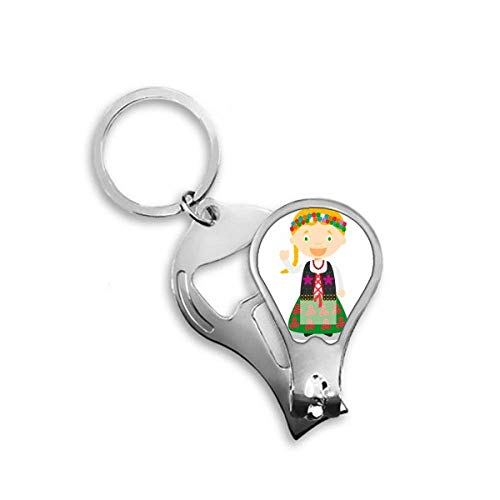 Coupe-ongles de pieds Pologne blond cartoon pour votre pédicure maison