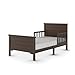 Child Craft Woodland Toddler Bed and Nightstand Bedroom Furniture Set, Includes Toddler Bed and Harmony Nightstand, Low to Ground Bed Design (Brushed Truffle)