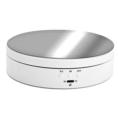 Rundum Drehender 360 Grad Platten Spieler Display St？Nder Fotografie Zubeh？R Studio Foto Hintergrund St？Nder Neu (Wei？)