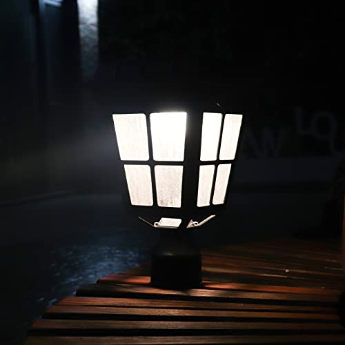 Kemeco ST4310Q-A Post Solar Light Bright 150 Lumens Warm White LED Outdoor Cast Aluminum Cap Patio Lighting for Pillar Pole Pathway Driveway Garden Landscape Yard - Image 5