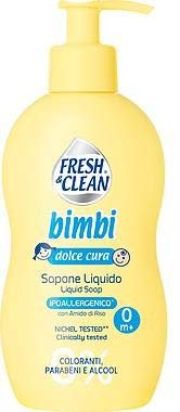 Fresh & Clean Sapone Liquido Bimbi con Amido di