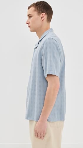 Wax London Men's Open Weave Grid Didcot Shirt4