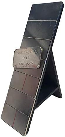 [Improved Version] Magnetic Slide Counterfeit Magnet Test - Safely & Non-Destructively Detect Fake .999 Fine Silver Coins, Bars & Bullion Visually