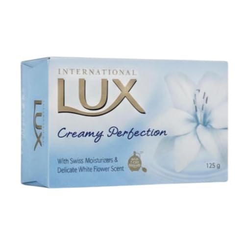 Image of Lux International Creamy White Soap, 125g (Pack of 3)