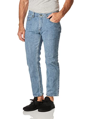 Image of Lee Men's Cotton Blend and Polyester Regular Fit Straight Leg Jeans