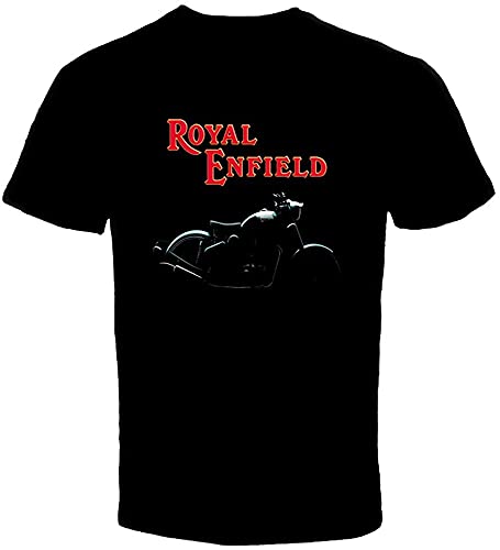 to Royal Enfield Bullet T Shirt BlackXXL Black XL Cover