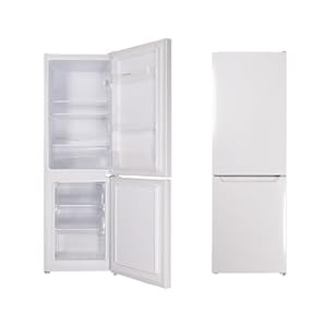 Respekta Staande Koel-Vriescombinatie / 109 L Koelruimte / 48 L Vriesruimte / met instelbare thermostaat en ijsblokjesmaker / KG144W-37 / (H) 144 x (B) 47,4 x (D) 49,5 cm / 39 dB / Wit