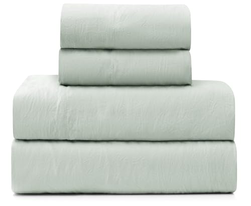 UGG Conjunto de lençóis Devon Cal King, lençóis de microfibra, 4 peças