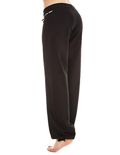 Winshape, Pantaloni da Allenamento Donna, Nero