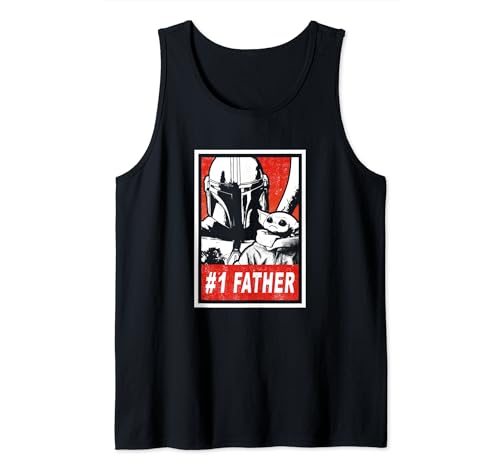 Star Wars Mandalorian débardeur homme imprimé Grogu Father's Day