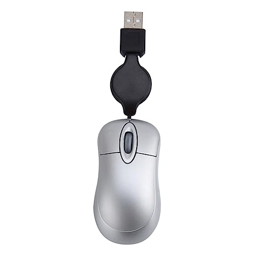 Mouse Mini Cablato Design Compatto e Portatile Per Notebook e Computer Per e Casa usb