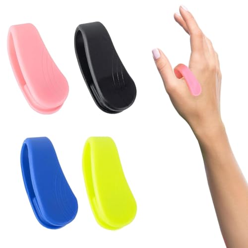 WeddHuis 4 Piezas Clip de Acupresión, Masajeador Portátil de Acupresión, Pinza de Mano para Alivio del Dolor, Ansiedad, Estrés y Migrañas
