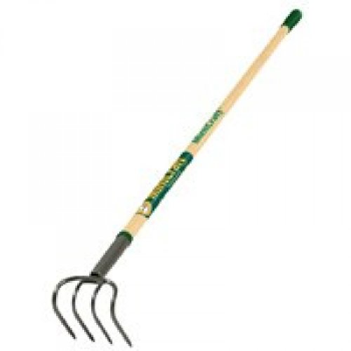 MINTCRAFT 33280 Long Wood Handle Cultivator with Grip