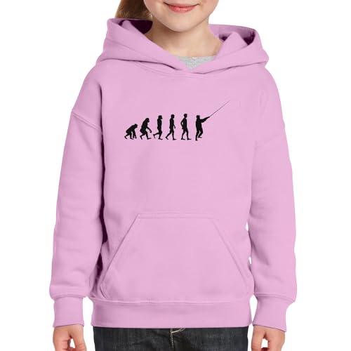 Sweat à capuche enfant évolution pêche de qualité premium et finitions soignées - 3
