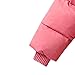 Winter Down Overcoats for Girls Elastic Waisted Hooded Long Coat Fashion Quilted Cute Solid Color Outerwear Holiday Pink