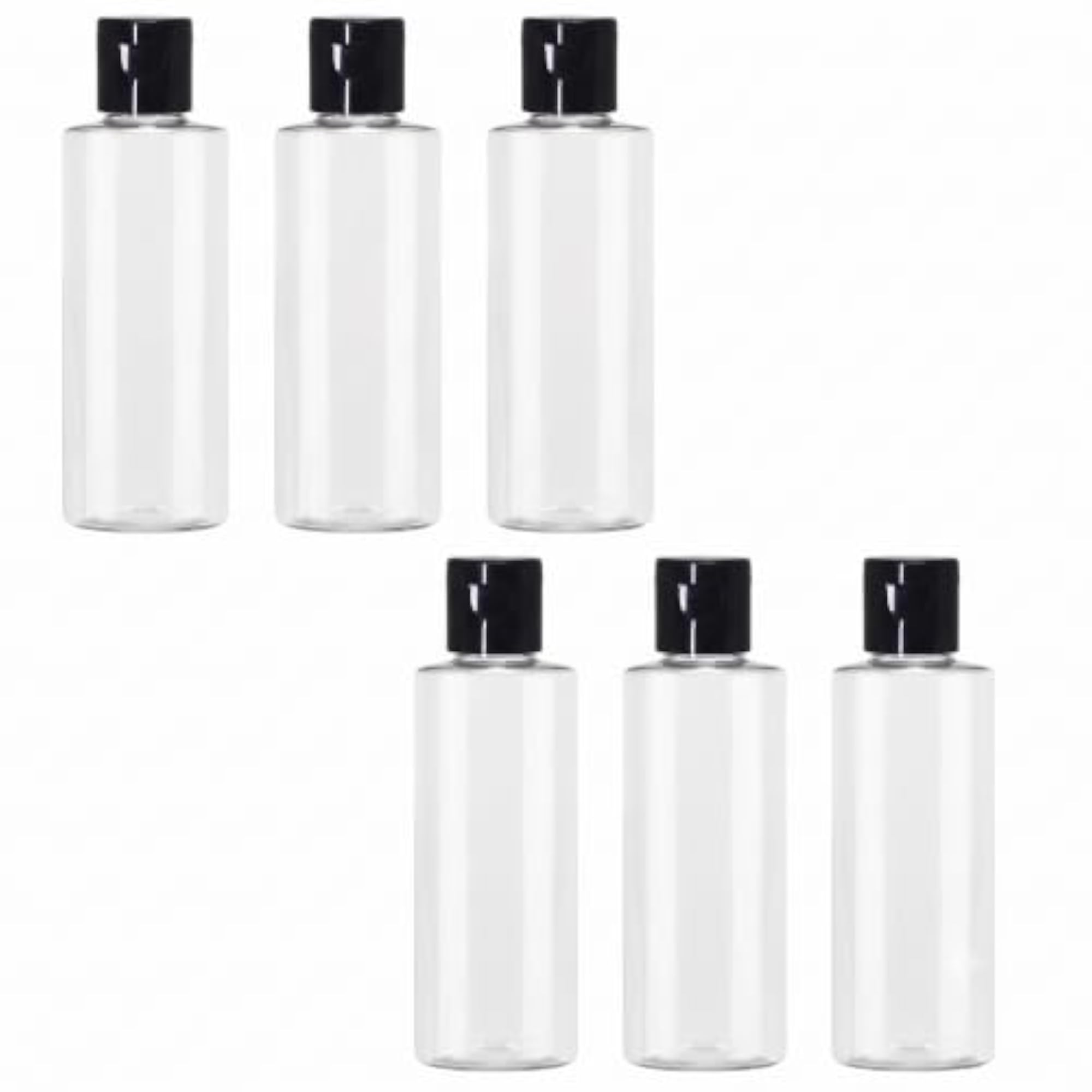 Travel Flip Cap Bottle Set of 6, 100ml