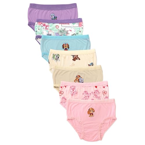 Bellabu Bear Paw Patrol Girls' Rayon from Bamboo Underwear Packs