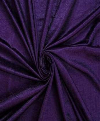 Image of Parda Sansar Polyresin Solid Window Curtain, 5 Feet, Purple, Pack of 4
