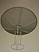 C Band 59 inch / 150 cm Prime Focus Antenna/Satellite Dish- 6 Panels