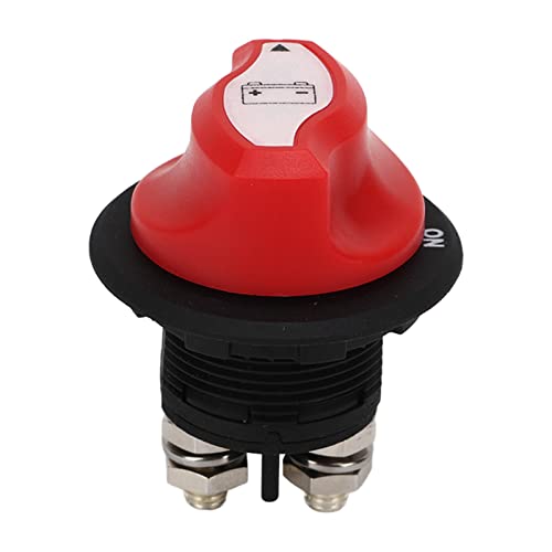 TTOCAR Sélecteur D'isolateur de Batterie, Commutateur de Déconnexion de Puissance Maximale DC 32V 150a, Interrupteur de Déconnexion de Batterie pour Voitures et Camions