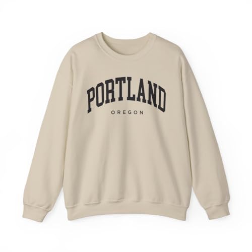 Portland Oregon Adult Unisex Crewneck Sweatshirt