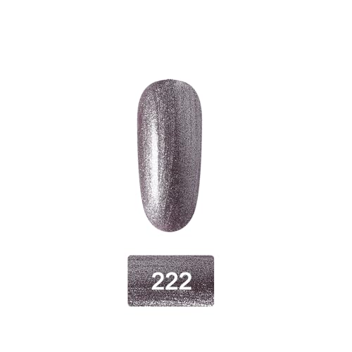 Image of SHILLS PROFESSIONAL UV /LED Soak Off Gel Polish (Gel Nail Polish) Nail Art Nail Polish Color Shade 222, Glossy Finish, 15ml