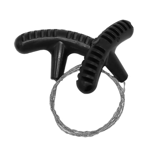 Sierra de cable - Sierra de cable de emergencia portátil, Sierra de supervivencia de mano | Sierra de cable para tubería, sierra de cuerda para engranajes de mochilero, sierra de alambre de superviven