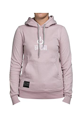 Nitro Damen Hoodie OFFLINE W Hoodie ´21, Größe:S, Farben:Lavender Ice