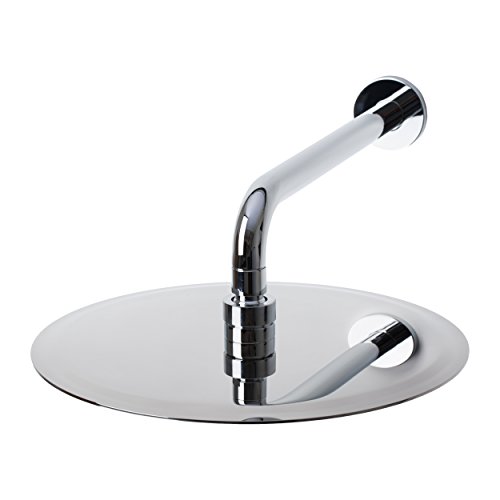 Bai 0411 Stainless Steel 12-Inch Round Rainfall Shower Head In Polished Chrome Finish #TOP1