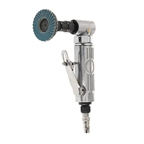 Meuleuse pneumatique mini 1/4 compacte à tête rotative de 90 degrés - 6
