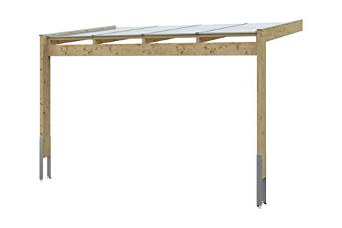 SKAN HOLZ 203017-01-20 Novara Terrassenüberdachung, eiche hell