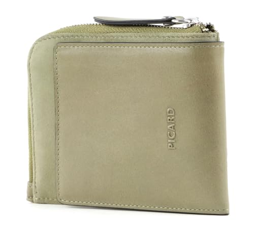 Portefeuille Picard Bergamo 1 khaki en cuir élégant pour homme