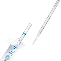 100 Stück 5ml Serologische Pipetten, Polystyrol Serologische Pipetten, Sterile, Transparent, Unabhängige Verpackung