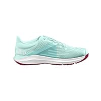 Wilson Mädchen Tennisschuhe, KAOS 3.0 JR, Hellgrün/Weiß/Pink, 39 EU, Für alle Bodenbeläge, Alle Spielertypen, WRS328170E055