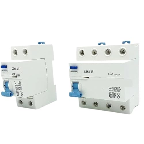Disjoncteur différentiel 4P 63A 100mA pour la protection électrique résidentielle 230V C