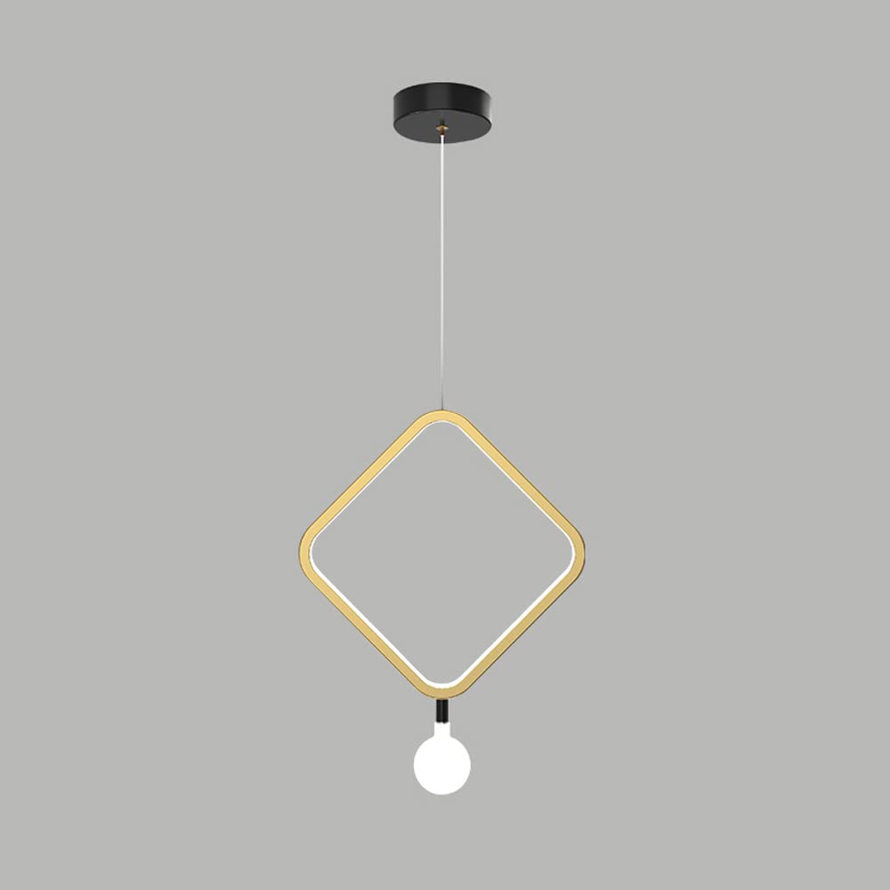 HYJAUSXB Chandelier, Modern Light Luxury Long Line Glass Chandelier LED Dimmable Home Metal Hanging Lamp Bedroom Bedside Decoration Ceiling Pendent Adjustable Lighting Fixtures(A)