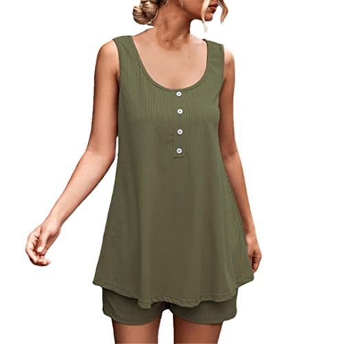 Ensemble 2 pièces pour femme boutonné idéal pour vos sorties décontractées