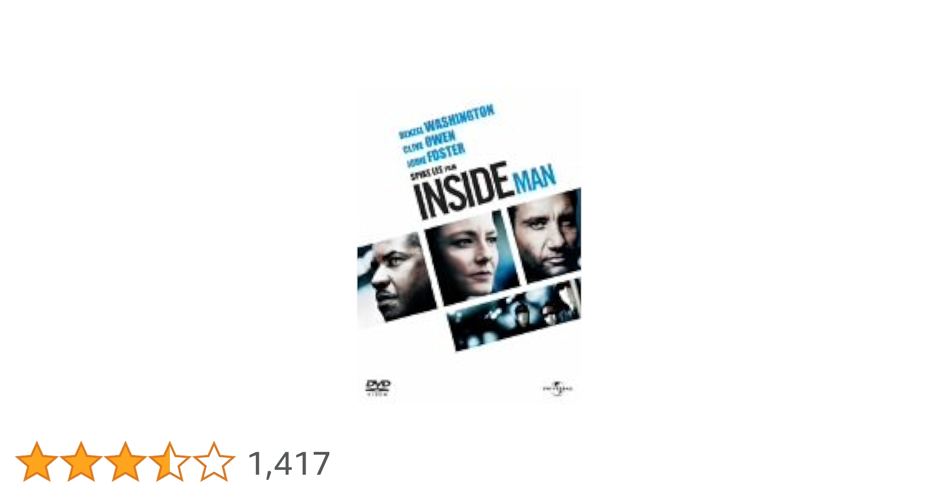 Amazon.co.jp: インサイド・マン [DVD] : デンゼル・ワシントン